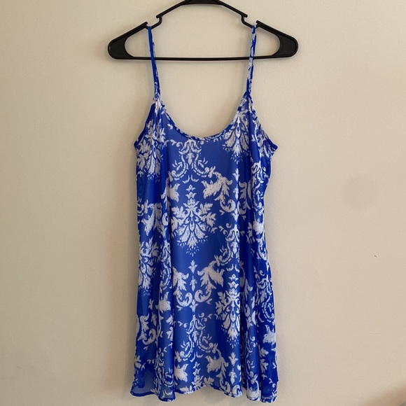 Show Me Your MuMu Bella Dress Athena Print M - Picture 5 of 5